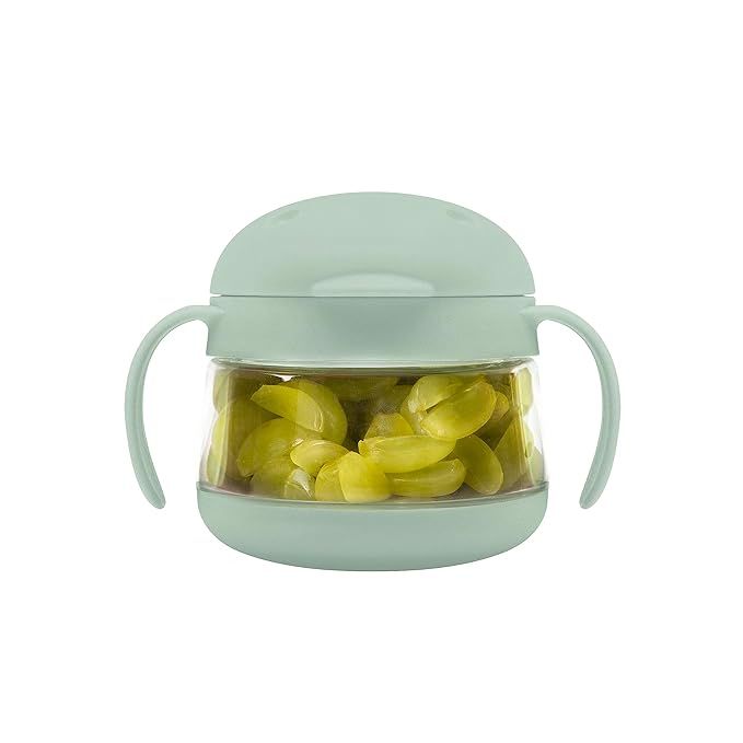 Ubbi Tweat No Spill Snack Container for Kids, BPA-Free Tritan, Toddler Snack Container, Sage | Amazon (US)