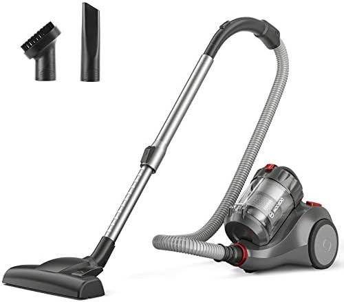 MOOSOO Bagless Canister Vacuum Cleaner, Pet Friendly Lightweight 19Kpa Powerful Vacuum with Cyclo... | Amazon (US)