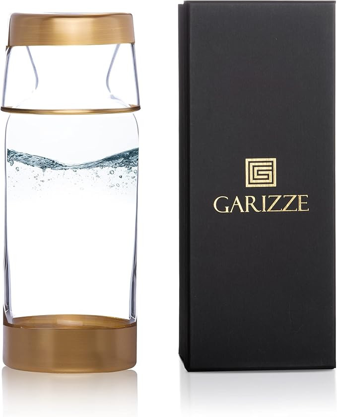 GARIZZE Bedside Water Carafe and Glass Set for Bedroom, Bedside Carafe and Glass Set, Mouthwash D... | Amazon (US)