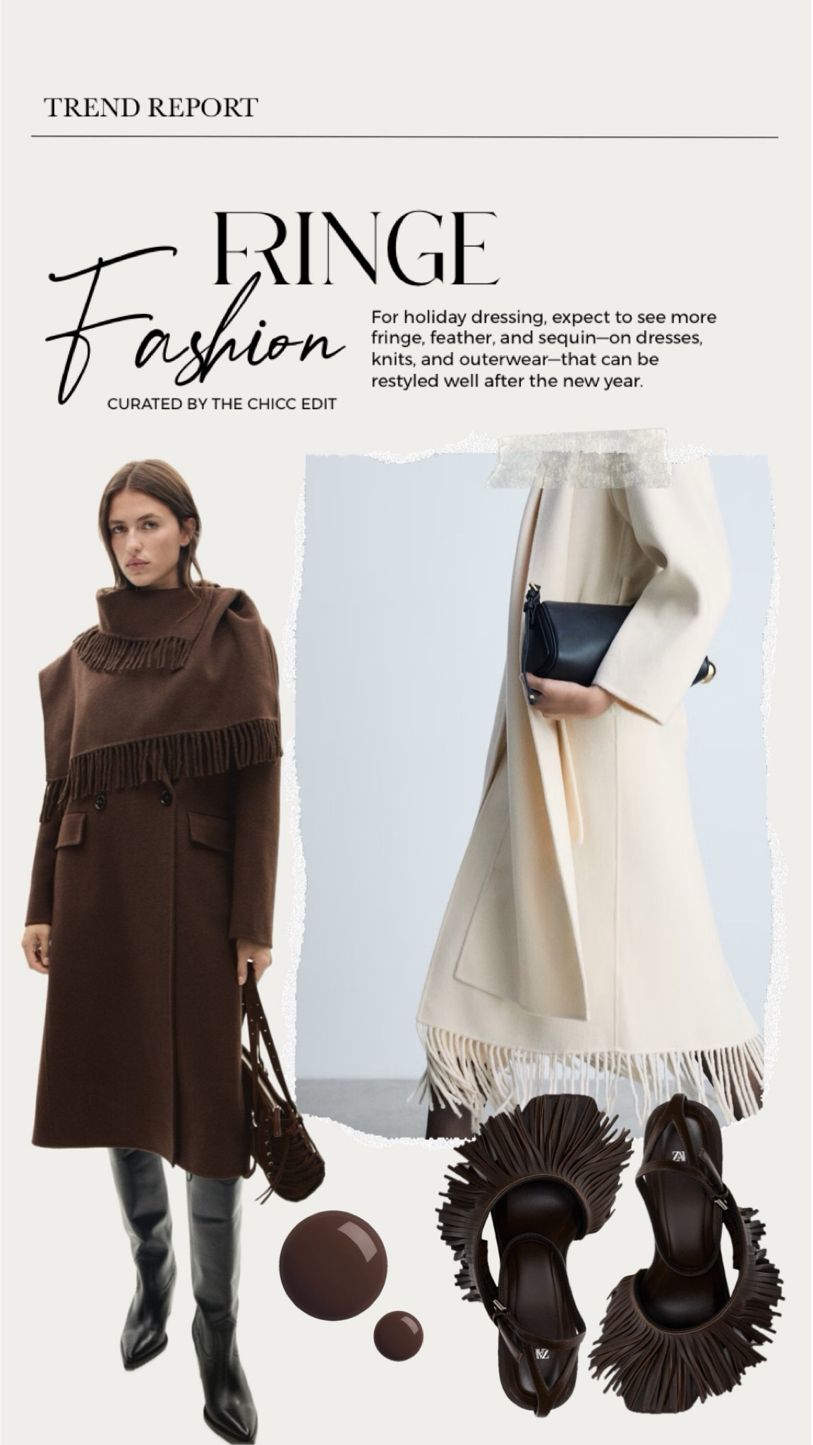 Fringe fashion 〰️ 

𝐻𝒾𝒾𝒾, 𝓁𝑜𝓋𝑒𝓁𝓎! 𝐹𝑜𝓁𝓁𝑜𝓌 𝓂𝓎 𝓈𝒽𝑜𝓅, 𝒶𝓃𝒹 𝑔𝑒𝓉 𝓂𝓎 𝑒𝓍𝒸𝓁𝓊𝓈𝒾𝓋𝑒 𝒶𝓅𝓅-𝑜𝓃𝓁𝓎 𝒸𝑜𝓃𝓉𝑒𝓃𝓉! 𝒮𝑜 𝑔𝓁𝒶𝒹 𝓎𝑜𝓊'𝓇𝑒 𝒽𝑒𝓇𝑒. 

LTK find, chic, aesthetic, trending, stylish, minimalist style, affordable, home, decor, interior design, beauty, ootd, dupe, look for less, y2k, Amazon, Amazon fashion, Amazon finds, Amazon home, Amazon style, fall fashion, fall home decor, fall style, fall home, Halloween, thanksgiving, holiday, fall outfit, seasonal, decor, decorations, Christmas, Christmas decorations #fringe #bag #coat #dress #boots scarf earrings cardigan jacket wedding guest family photos country concert Taylor swift eras tour 

#LTKStyleTip #LTKItBag #LTKShoeCrush