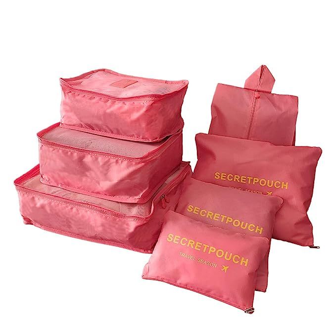 Sackorange 7 Set Travel Storage Bags Packing cubes Multi-functional Clothing Sorting Packages,Tra... | Amazon (US)