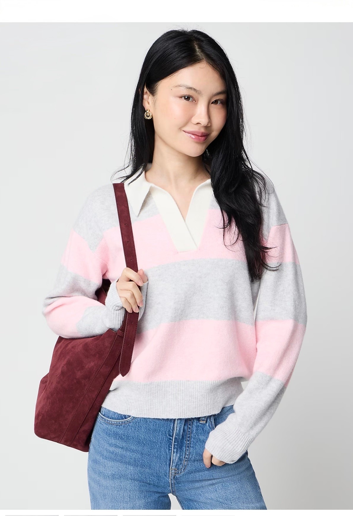 Sweater-polo in cotton-soft blend

#LTKootd #LTKSeasonal #LTKWorkwear