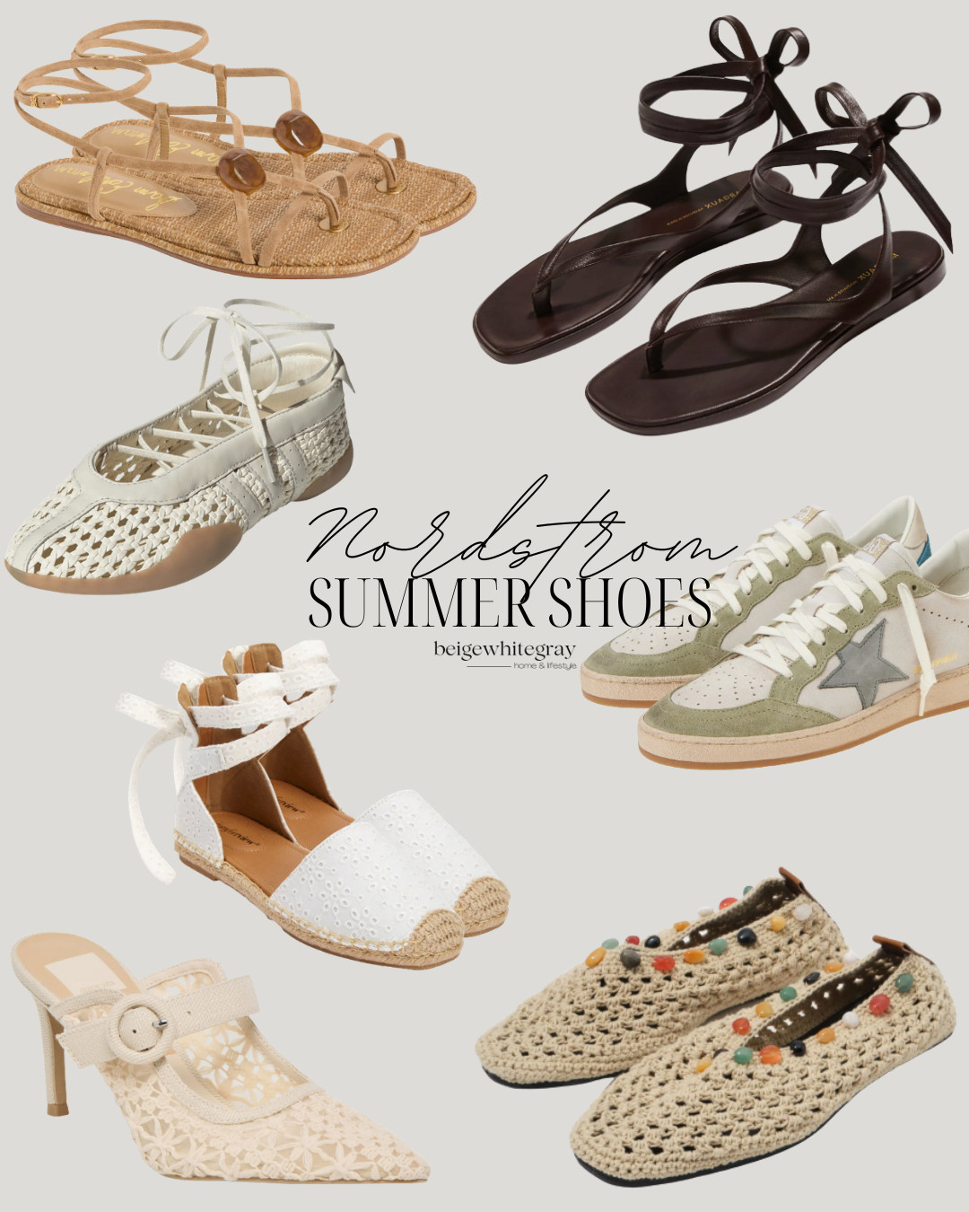Nordstrom Summer Shoes

#LTKgrwm #LTKootd