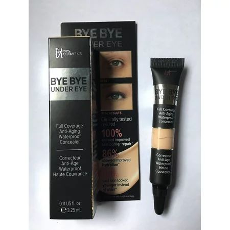 It Cosmetics Bye Bye Under Eye Full Coverage Anti-Aging Waterproof Concealer 0.11 FL OZ 0.11 LO OZ M | Walmart (US)