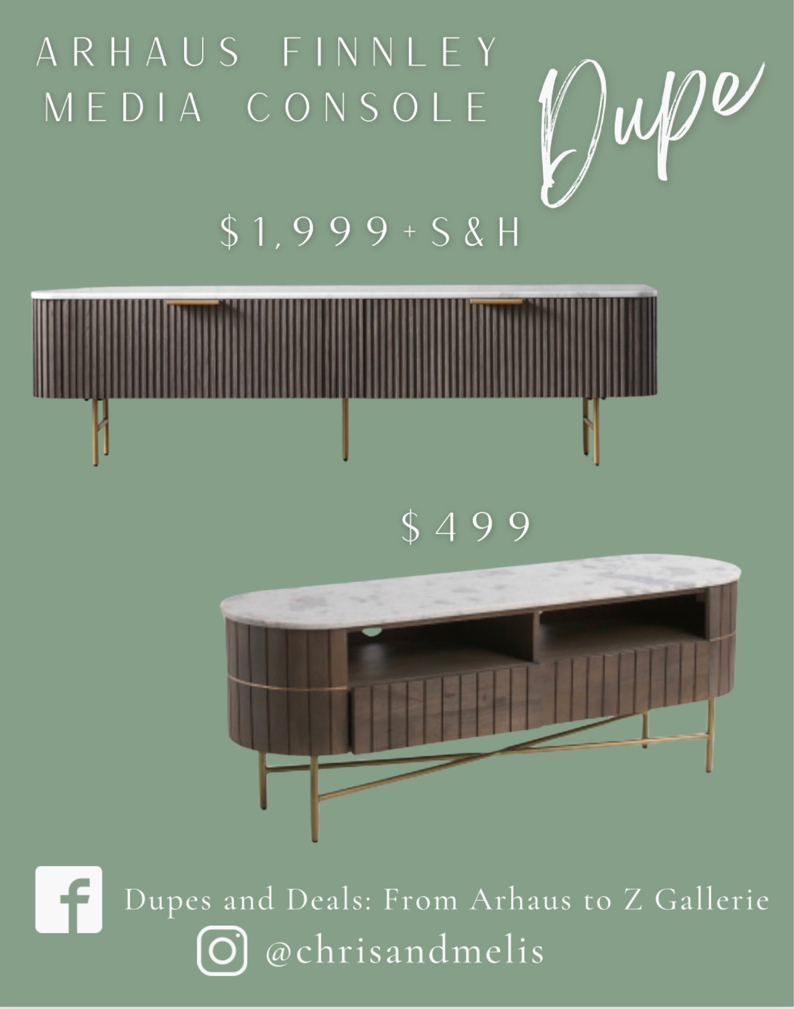 Arhaus Finnley Media Console dupe! $499 and free shipping when you use the code at the top of the webpage! 

#LTKsalealert #LTKhome