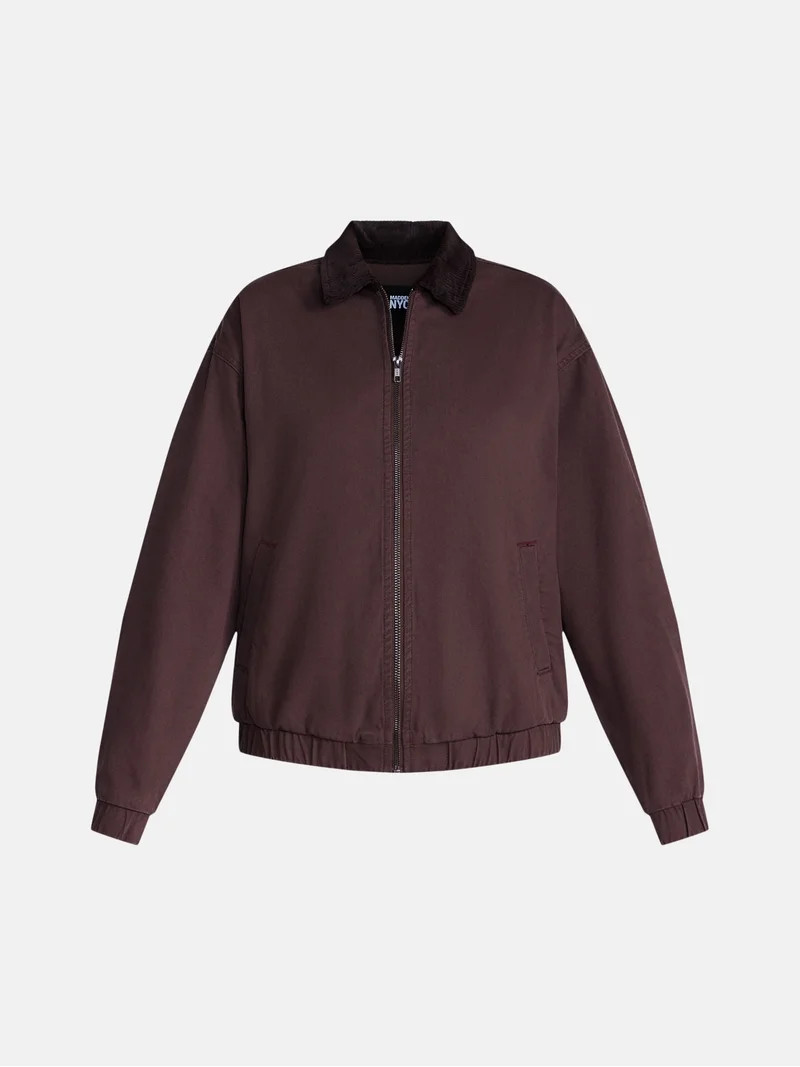 Madden NYC Women's Cotton Twill Bomber Jacket, Sizes XXS-XXL | Walmart (US)