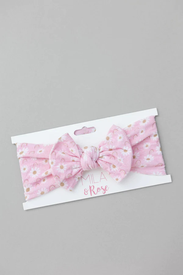 You are My Sunshine Nylon Bow Headwrap | Mila and Rose