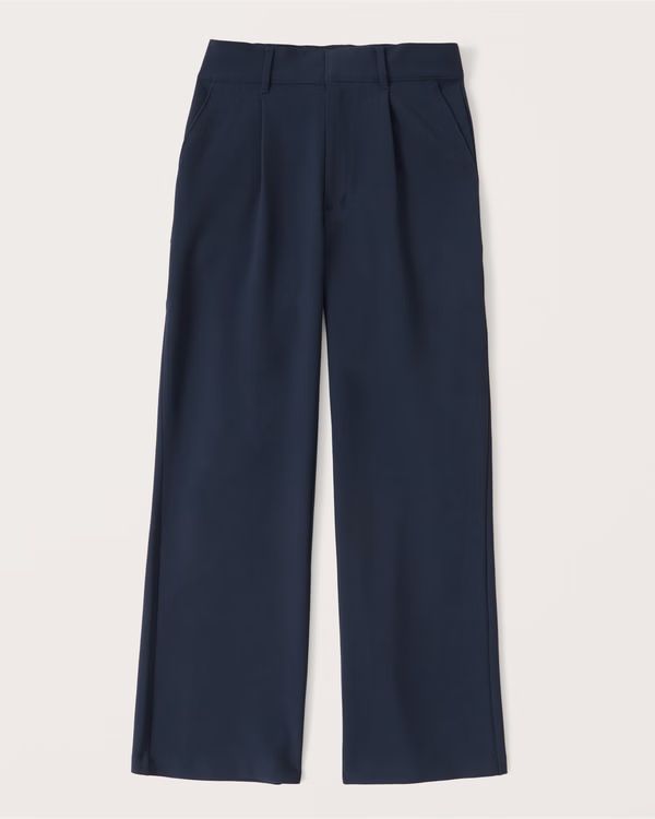 Relaxed Tailored Pants | Abercrombie & Fitch (US)