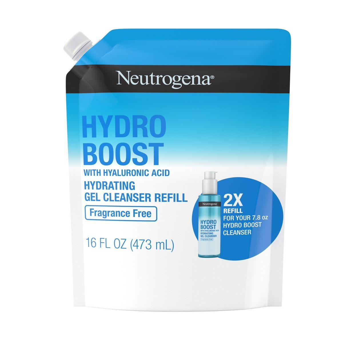 Neutrogena Hydro Boost Hydrating Gel Facial Cleanser with Hyaluronic Acid - Fragrance Free - 16 f... | Target