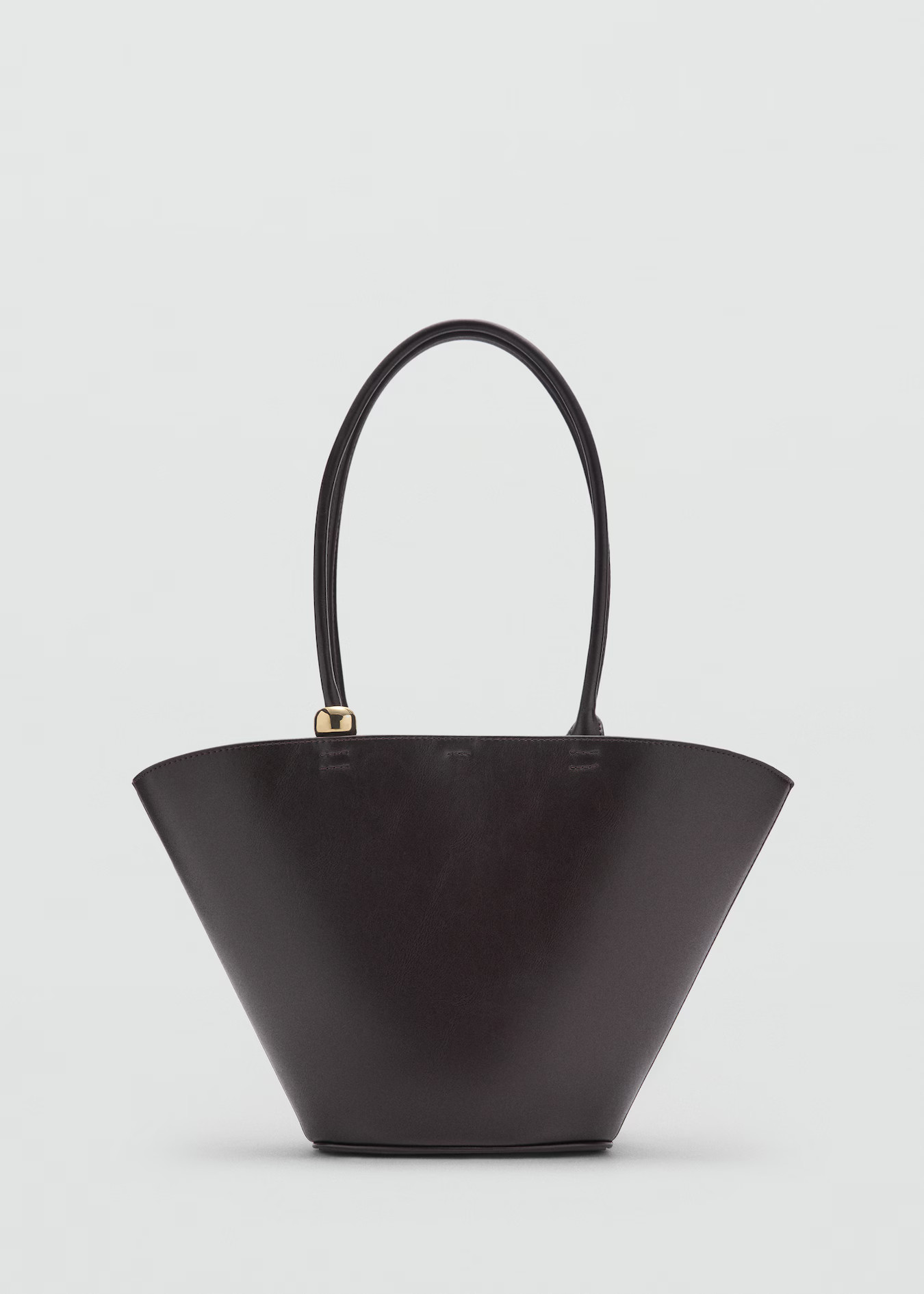Shopper bag with metallic detail | Mango (US/MX/AU)