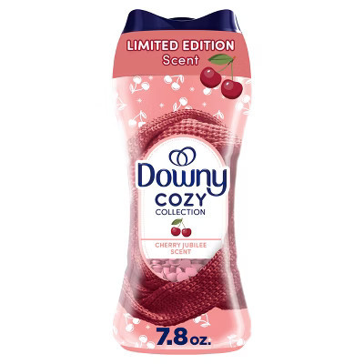 Downy Laundry Beads Limited Edition Cozy Collection In-Wash Scent Beads - Cozy Cherry Jubilee - 7.8oz | Target