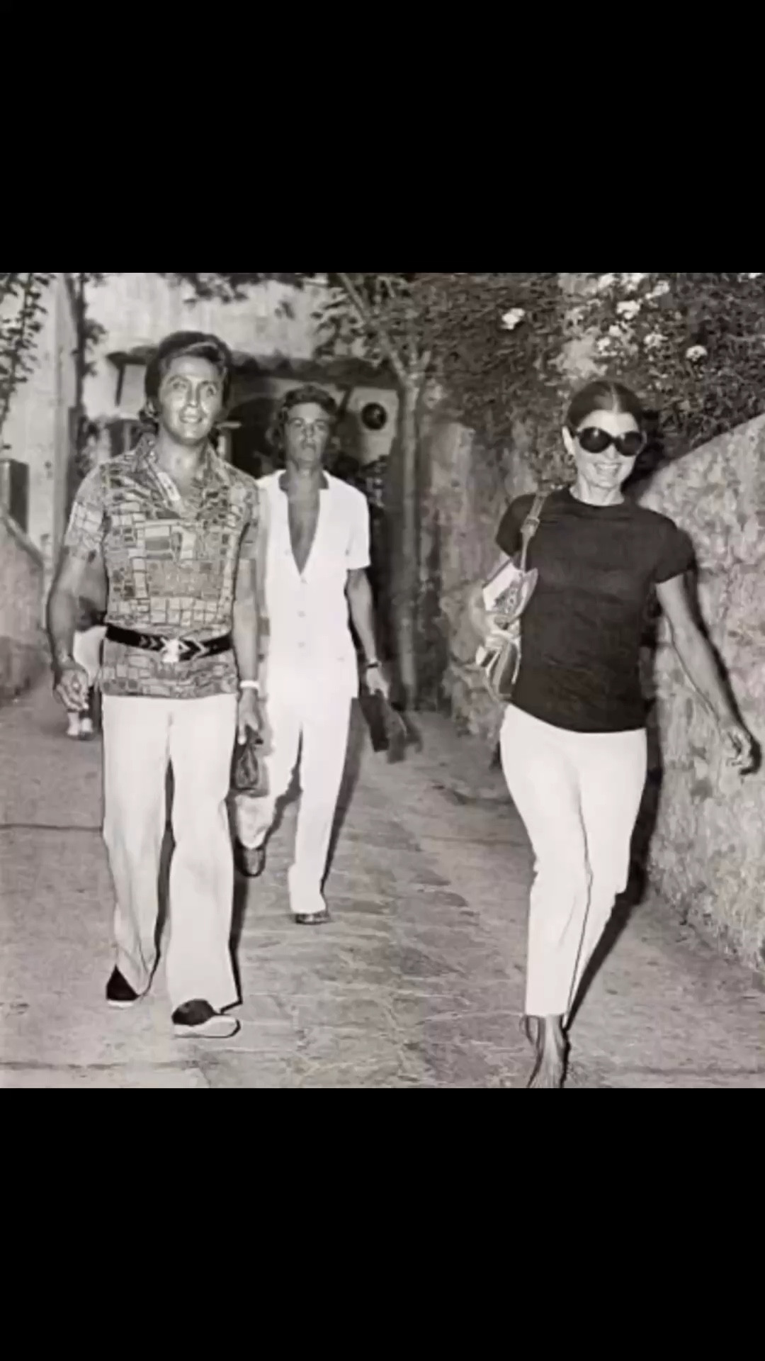 Channeling that timeless jet-set energy - oversized black sunglasses, a sleek fitted tee, slim white pants, and effortless confidence. This is the kind of summer travel look that never asks for attention, yet gets all of it.

It is polished, easy, and endlessly chic for strolling through coastal towns, heading to lunch, or arriving in style on vacation. The magic is in the simplicity - clean lines, classic neutrals, and bold accessories that do all the talking.

Shop this inspired look with:
black oversized sunglasses
fitted black tee
tailored white ankle pants
classic flats or low heels
a structured shoulder bag

Quiet luxury before it was a trend. This is the mood for summer travel dressing.
#LTKStyle #ClassicStyle #SummerStyle

#LTKOver40 #LTKPetite #LTKTravel