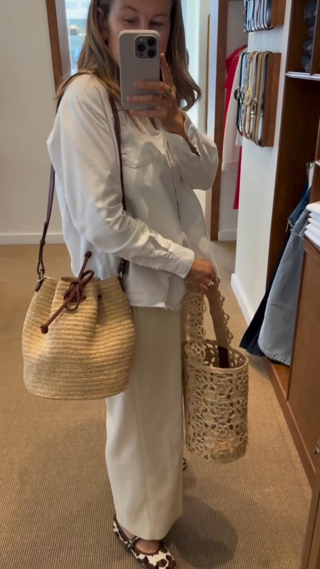 Still thinking about these basket bags. It’s the time of the year when I am so ready for these fun bags! I love how you can wear them from spring all the way through fall. 

#LTKmomlife #LTKTravel