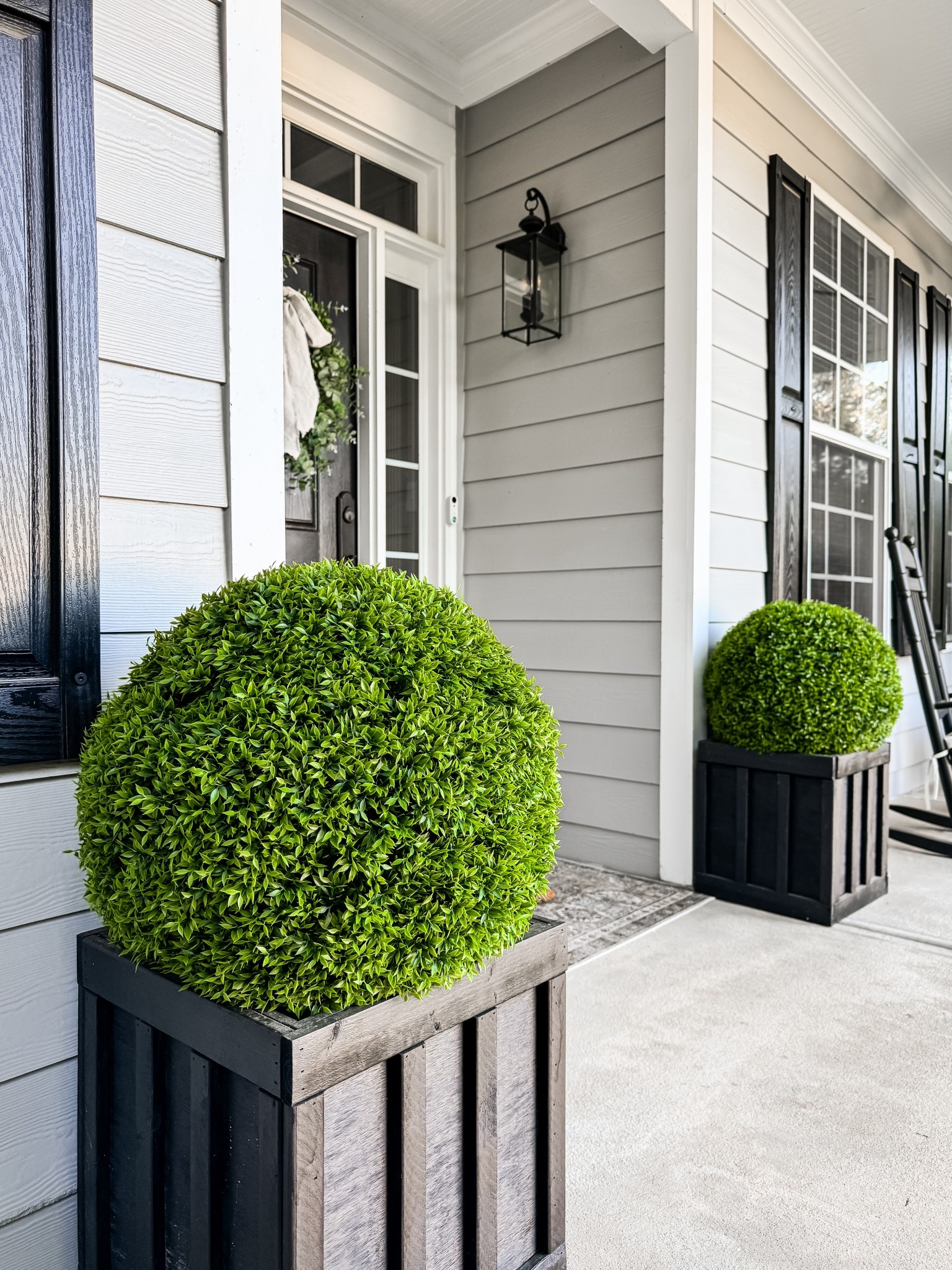 Looking for an easy way to update your front porch decor? 🌿 These oversized 23” faux boxwood topiary balls add instant curb appeal and timeless style. Use them in planters, urns, or by the front door for a polished look that lasts through every season. Unlike mums and other seasonal plants, these artificial topiary balls stay green, full, and beautiful all year long—no watering or replacing needed. A simple front porch decorating idea you’ll enjoy season after season!

#LTKStyleTip #LTKSeasonal #LTKHome
