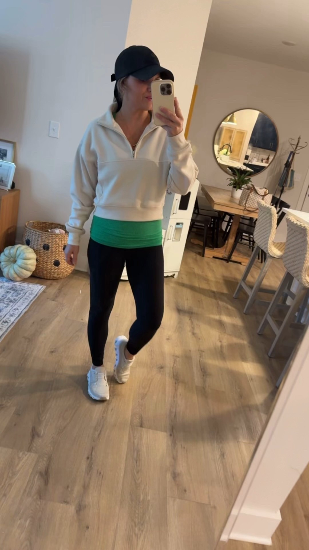 Mixing high and low is one of my favorite things to do, and I love doing it with athleisure. 

#LTKPetite #LTKActive #LTKOver40