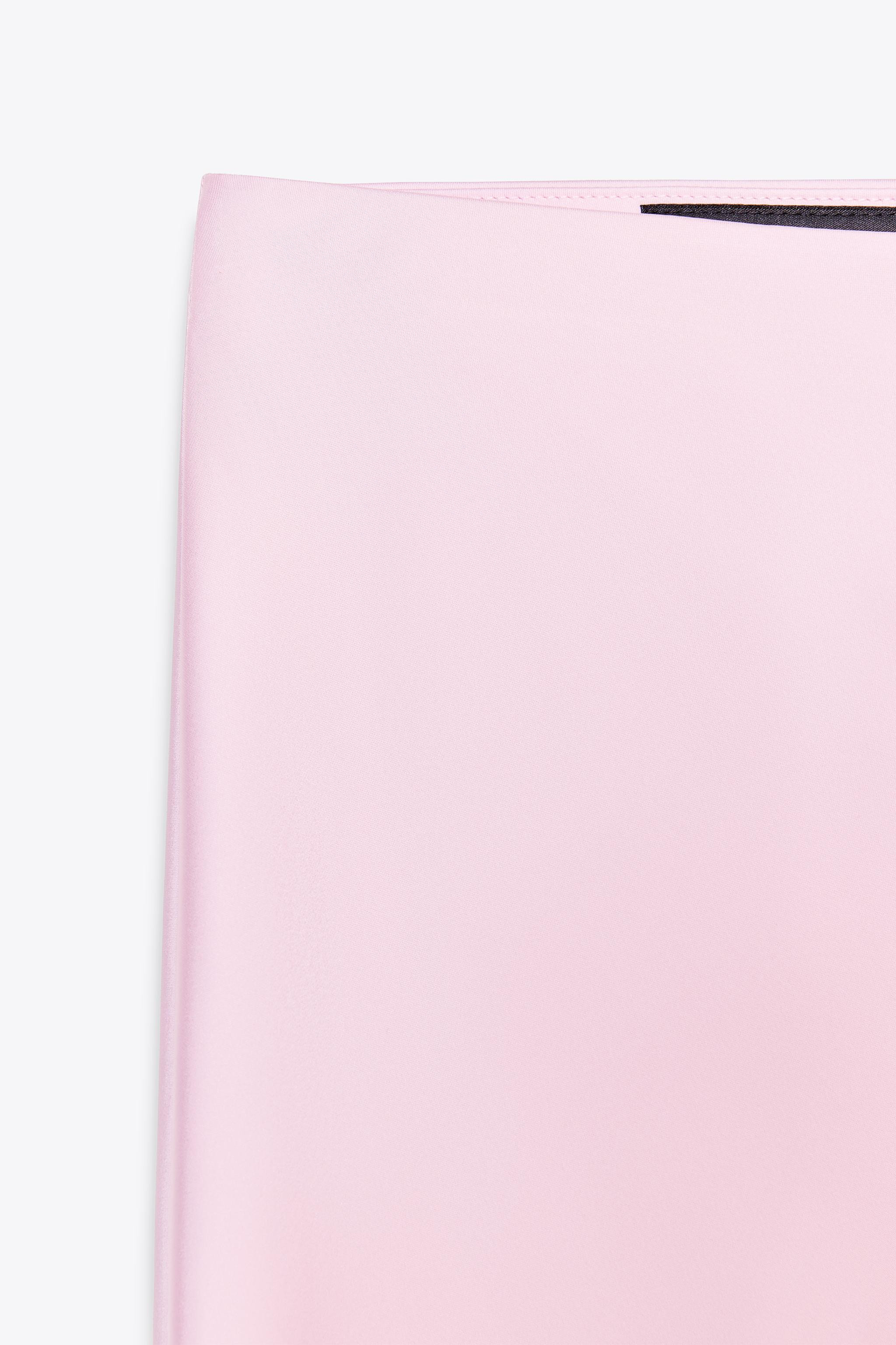 SATIN MIDI SKIRT | Zara US