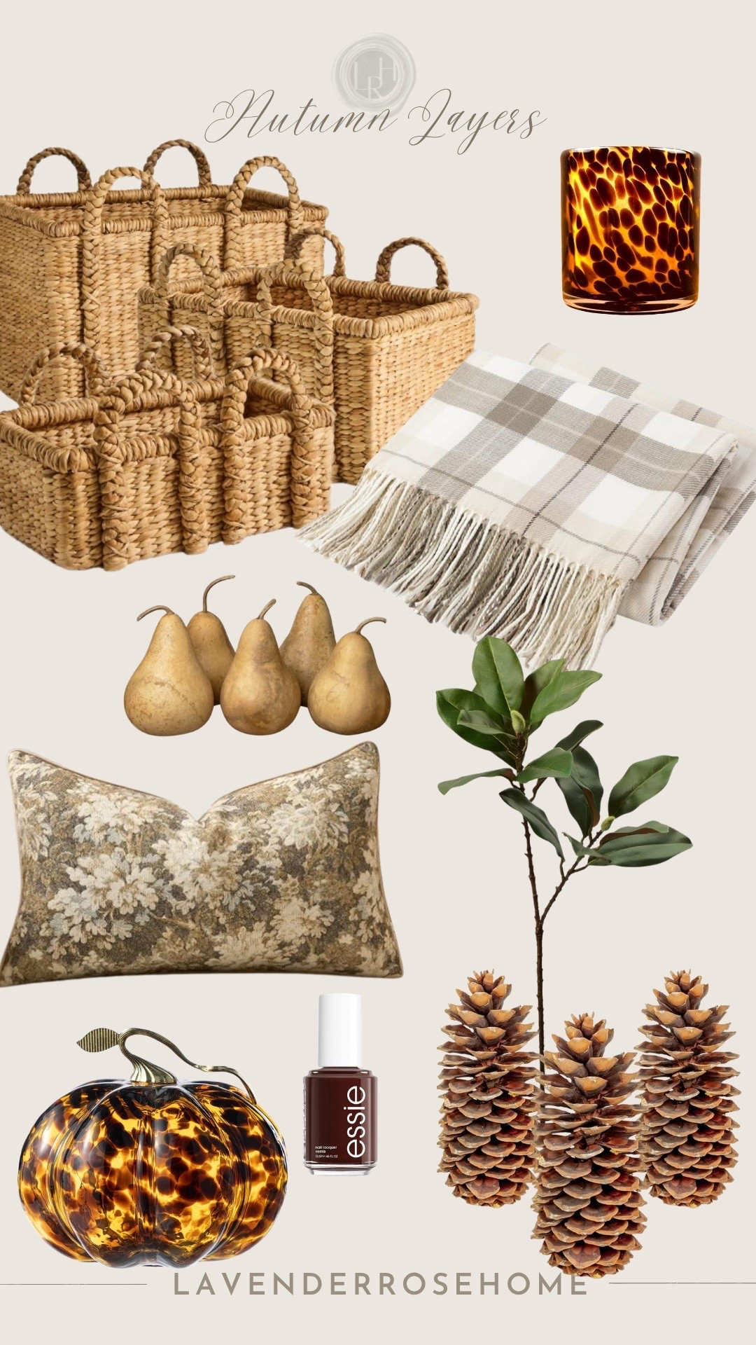 Add a touch of autumn to your home with these cozy picks. From cozy pillows, pinecones, magnolia stems to stylish gourds, it's all here. Find them on Amazon. LavenderRoseHome. #falldecor

#LTKHome