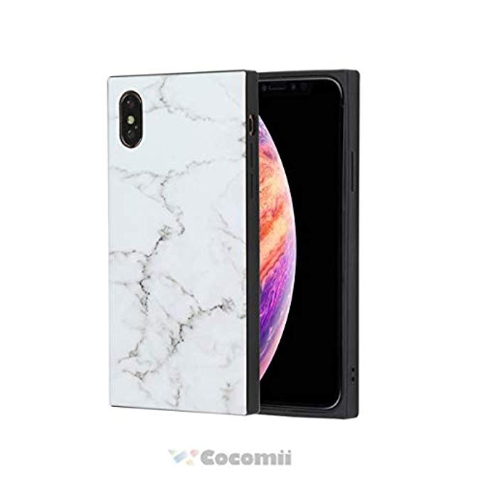 Cocomii Trunk Marble Armor iPhone 8 Plus/7 Plus Case NEW [Square Granite] Ultra HD Vivid Pattern Nev | Amazon (US)
