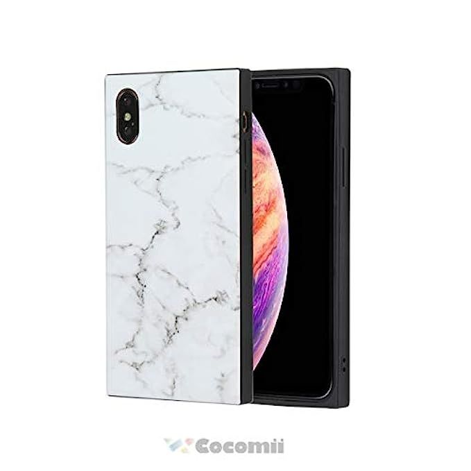Cocomii Trunk Marble Armor iPhone 8 Plus/7 Plus Case NEW [Square Granite] Ultra HD Vivid Pattern Nev | Amazon (US)
