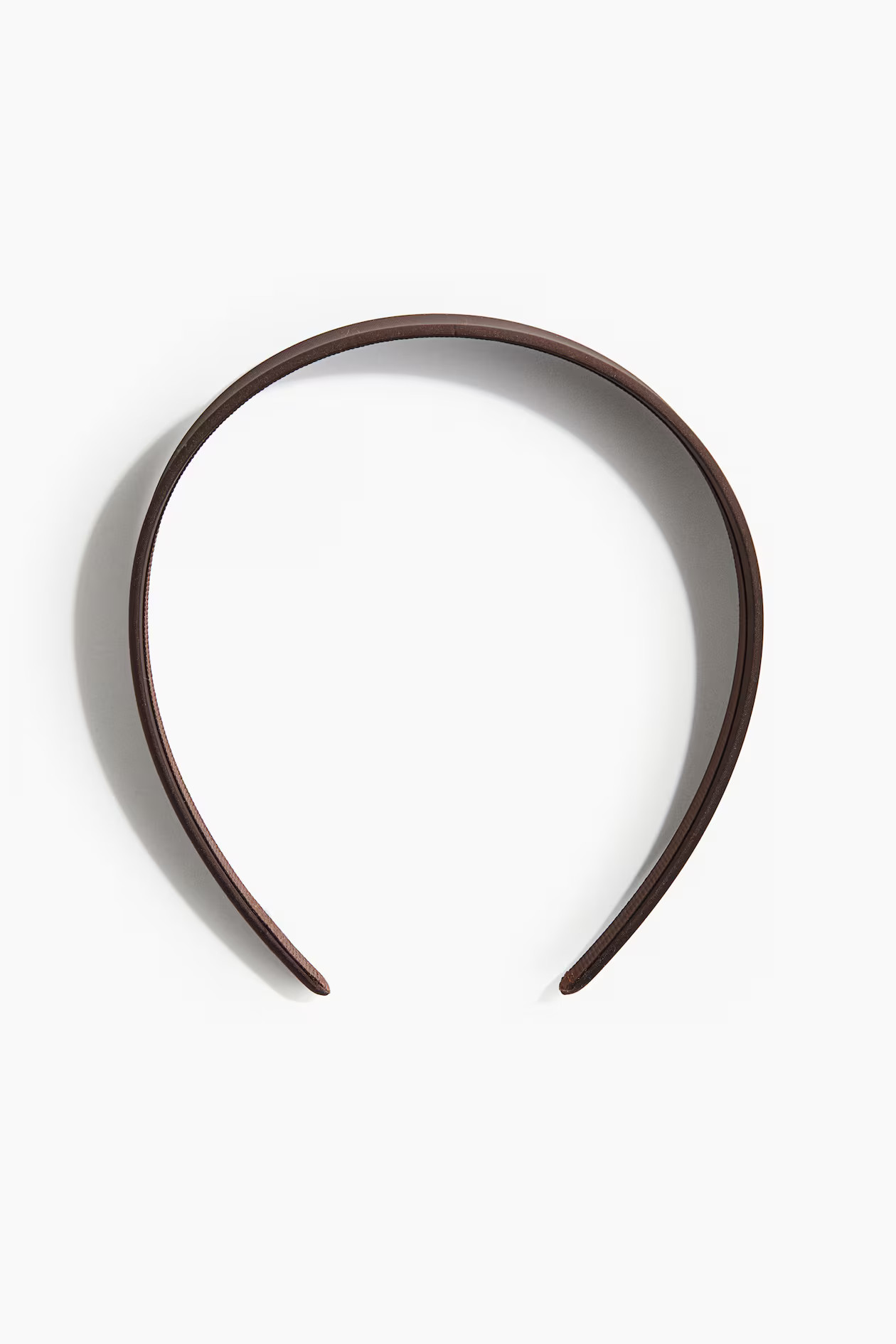 Satin Alice band - Dark brown - Ladies | H&M GB | H&M (UK, MY, IN, SG, PH, TW, HK)