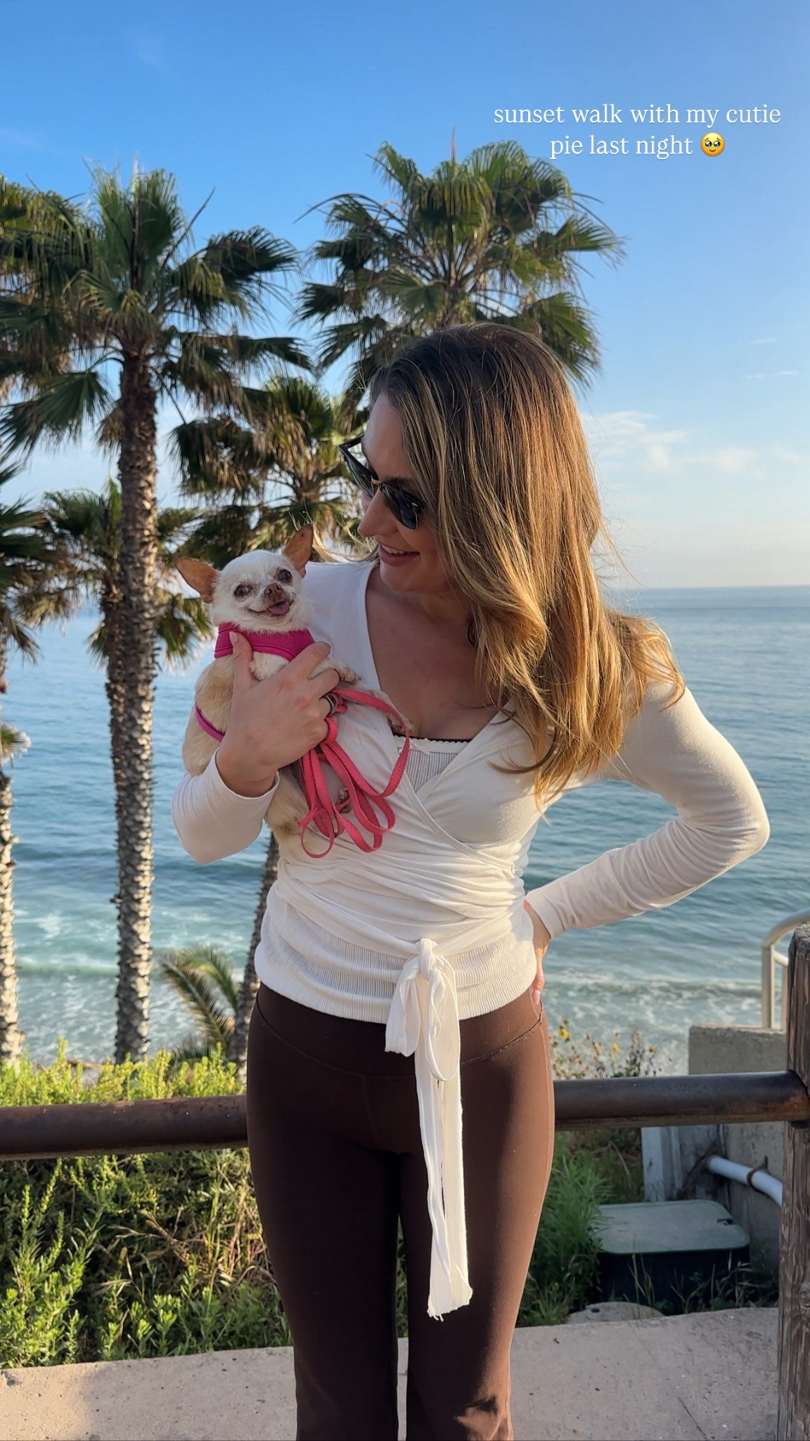 Perfect Sunday with my angel 🥹🩷 Love these Amazon wraps!! So comfy and flattering 