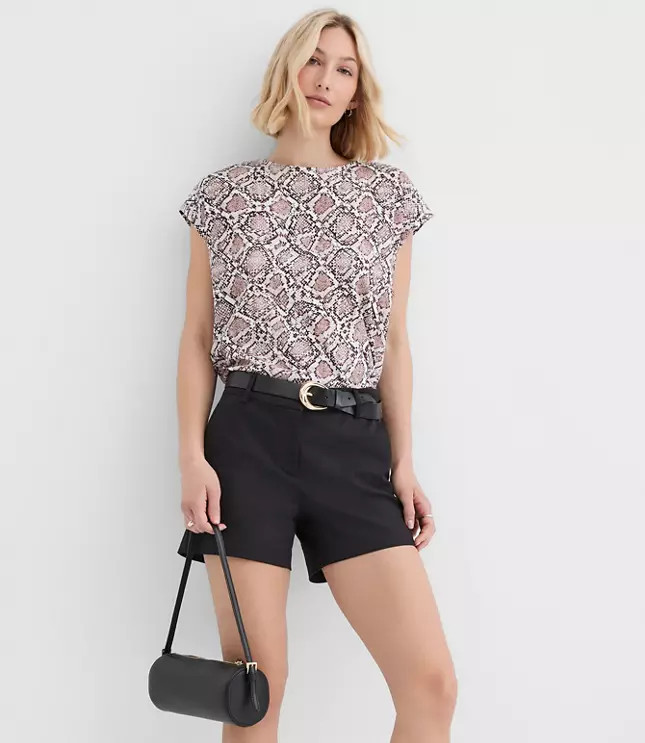 Riviera Shorts in Doubleweave | LOFT