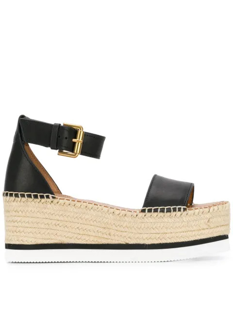 See By Chloé Glyn Platform Sandals - Farfetch | Farfetch (CA)