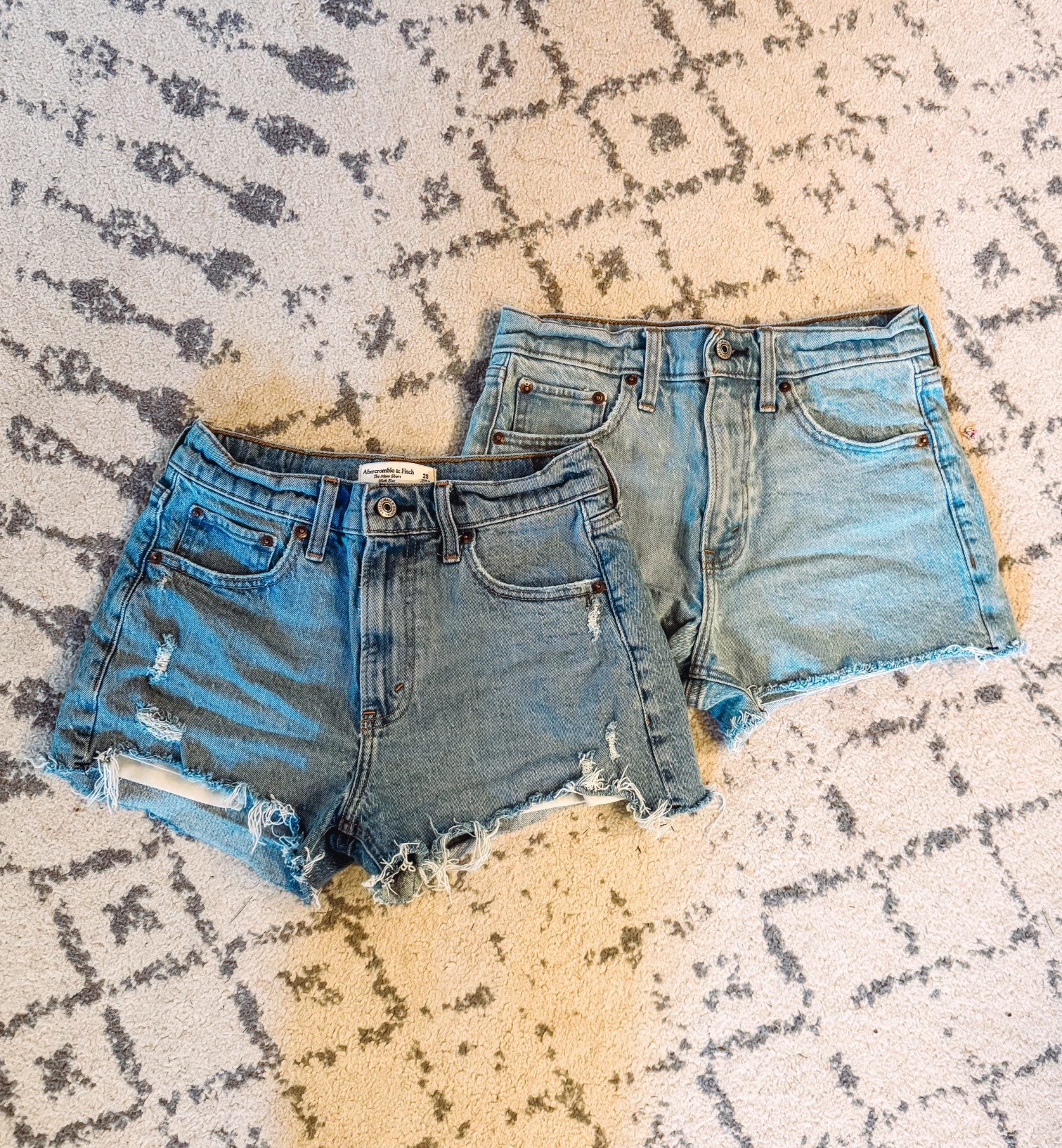 Abercrombie is 20% off & an extra 25% off with code AFLTK - great time to grab sweaters, jeans, dresses, coats etc! 🤍

Shorts in light & medium colors. Size 25

A&F // Abercrombie jean shorts // style // outfit 

#LTKStyleTip #LTKFallSale 

#LTKFindsUnder50