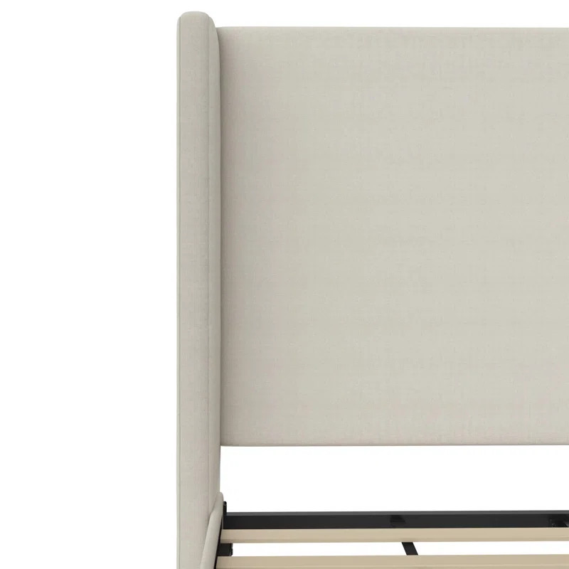 Birzer Queen Upholstered Wingback Bed | Wayfair North America