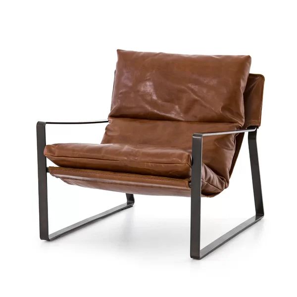 Emmett Leather Armchair | Wayfair North America