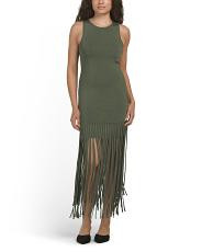 Margaux Mini Dress With Fringe | TJ Maxx