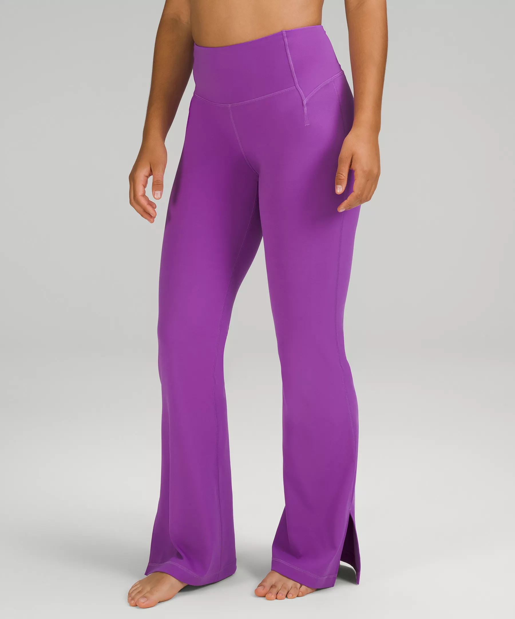 Groove Super-High-Rise Split-Hem Flared Pant Nulu Online Only | Lululemon (US)