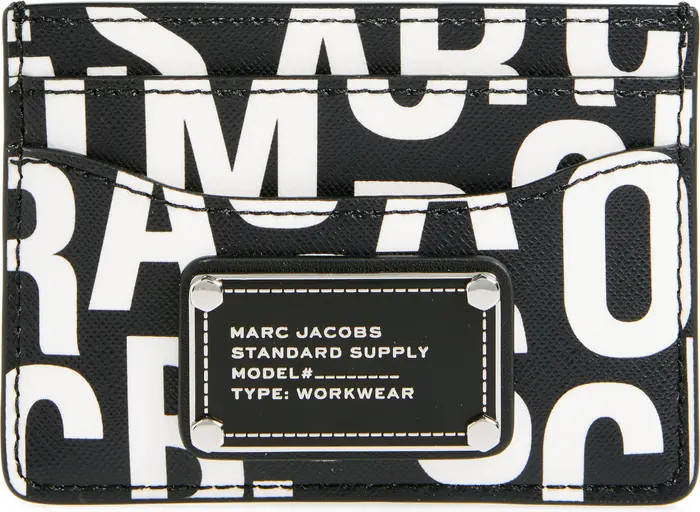 Marc Jacobs Jumbled Logo Card Wallet | Nordstromrack | Nordstrom Rack