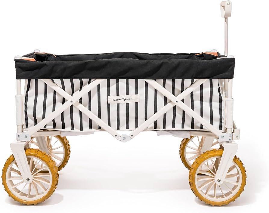 Business & Pleasure Co. Beach Cart - Monaco Black Stripe | Amazon (US)