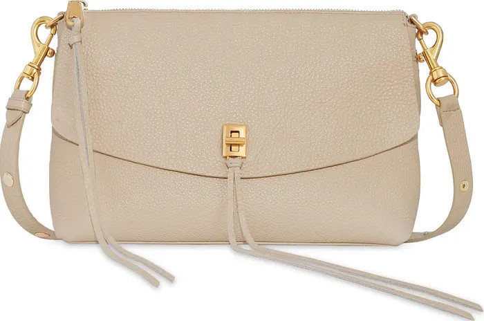 Darren Top Zip Leather Crossbody Bag | Nordstrom