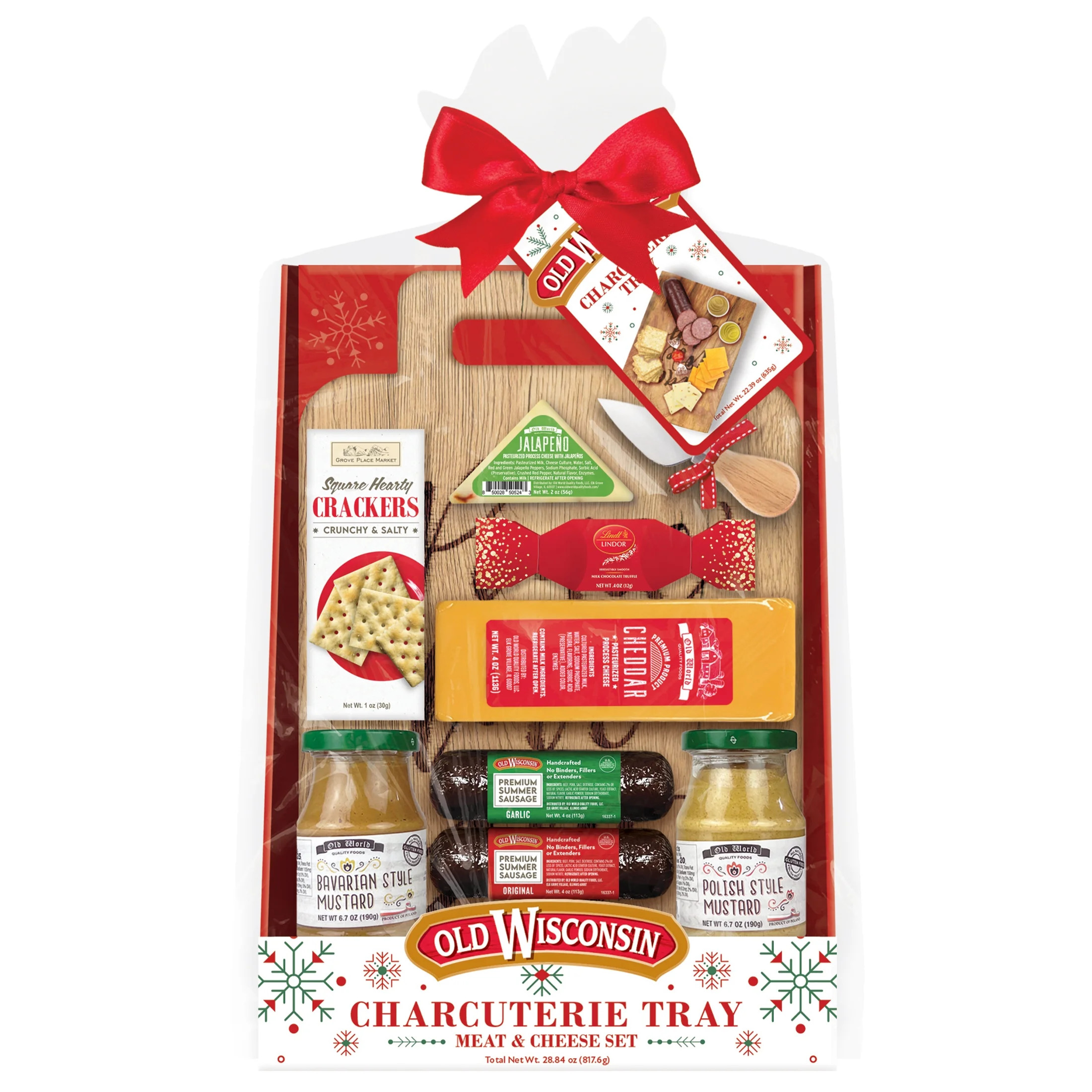 Old Wisconsin Charcuterie Tray gift set - Walmart.com | Walmart (US)