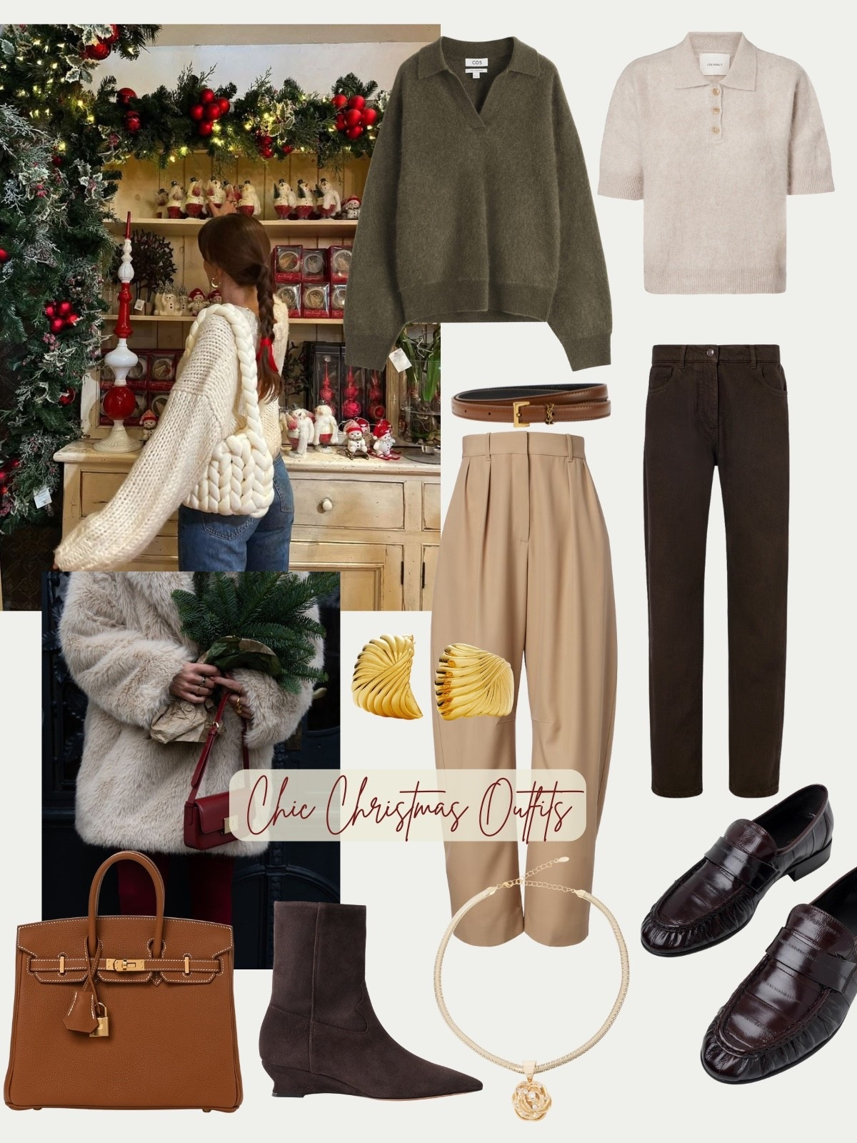 Chic yet comfy Christmas outfits for lunch with friends or family. ✨

#LTKootd #LTKHoliday #LTKSeasonal