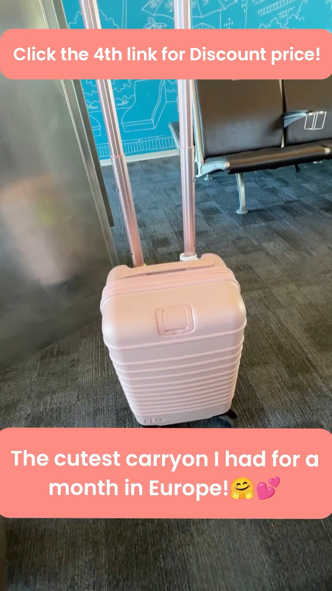 DISCOUNT ALERT!! RUN AND BUY THIS NOWW!!👏👏Found this cute luggage on DISCOUNT! this brand rarely does sales!👏🤗😁It’s the 4th link, linked others because it sells out—fast!! This is international size, smaller than most carryons, easy to tote around and comes in a few colors! Grab your fave before it sells out!!👌👏👏


#luggage #carryonluggage #internationalluggage #smallcarryon #beissale #beis

#LTKSaleAlert #LTKTravel