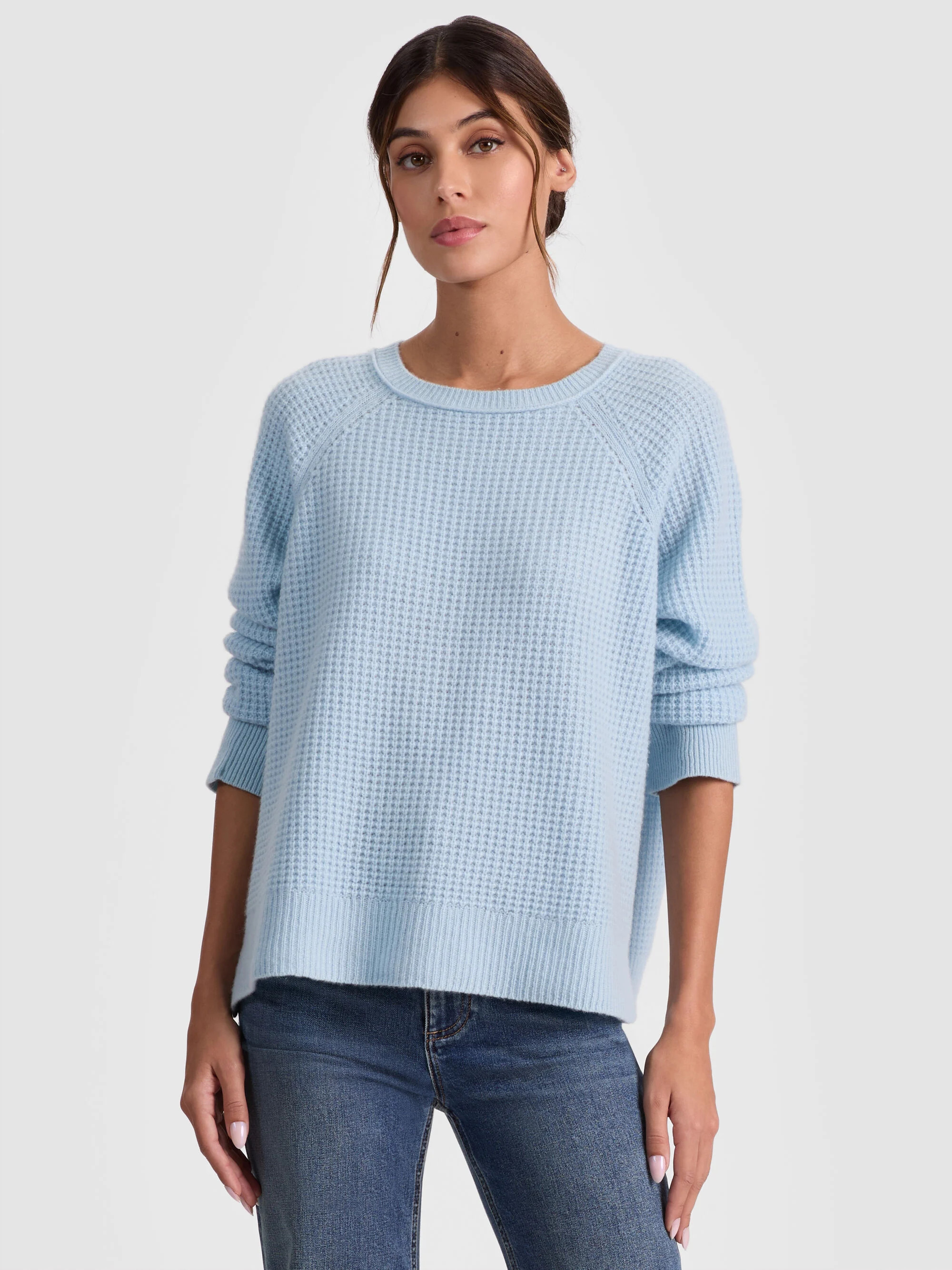 COLIN CASHMERE CREWNECK | Alice + Olivia