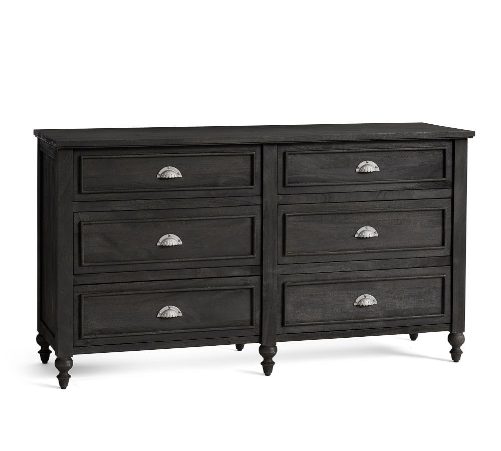 Astoria 6-Drawer Wide Dresser | Pottery Barn (US)