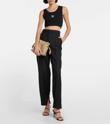 Flamenco Mini leather clutch | Mytheresa (US/CA)