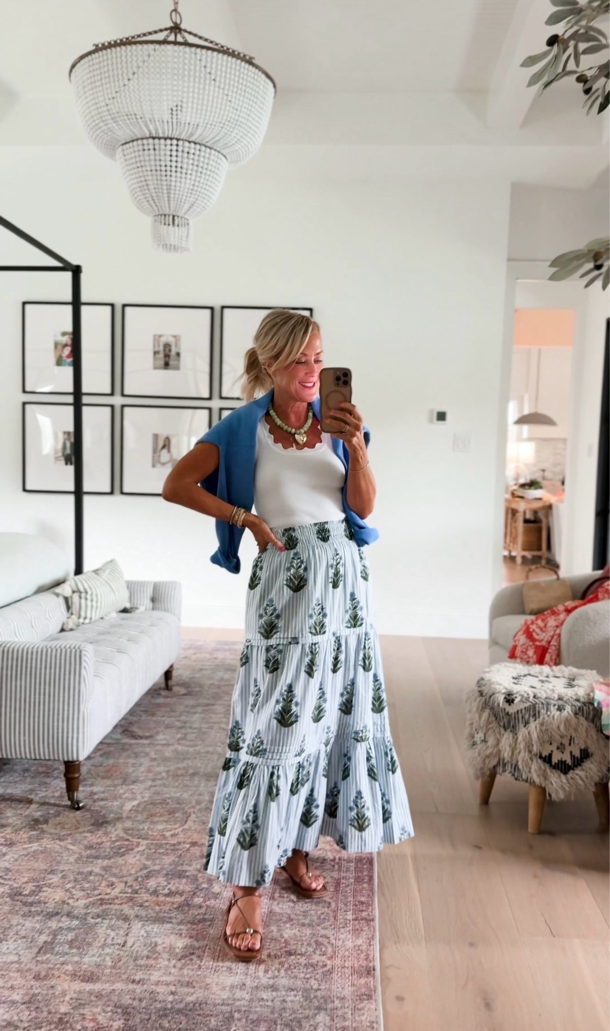 Swooning over this floral maxi skirt!
Sweater: Small
Tank: Small
Skirt: XS

#LTKootd #LTKOver40 #LTKSeasonal