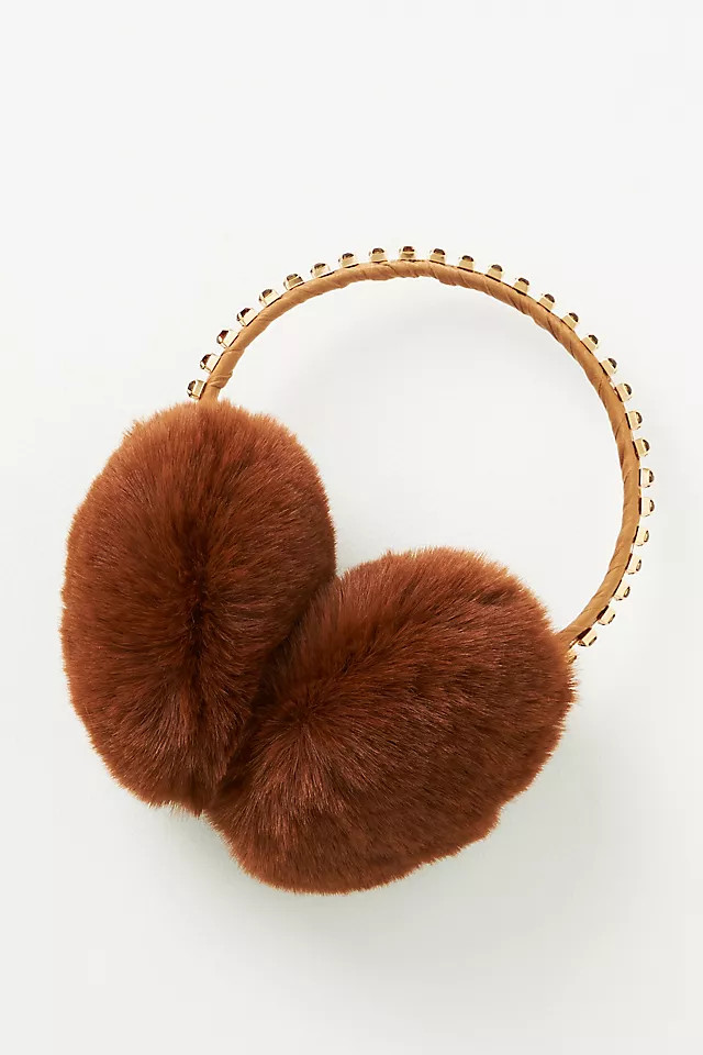 Violet and Brooks Baguette Crystal Earmuffs | Anthropologie (US)