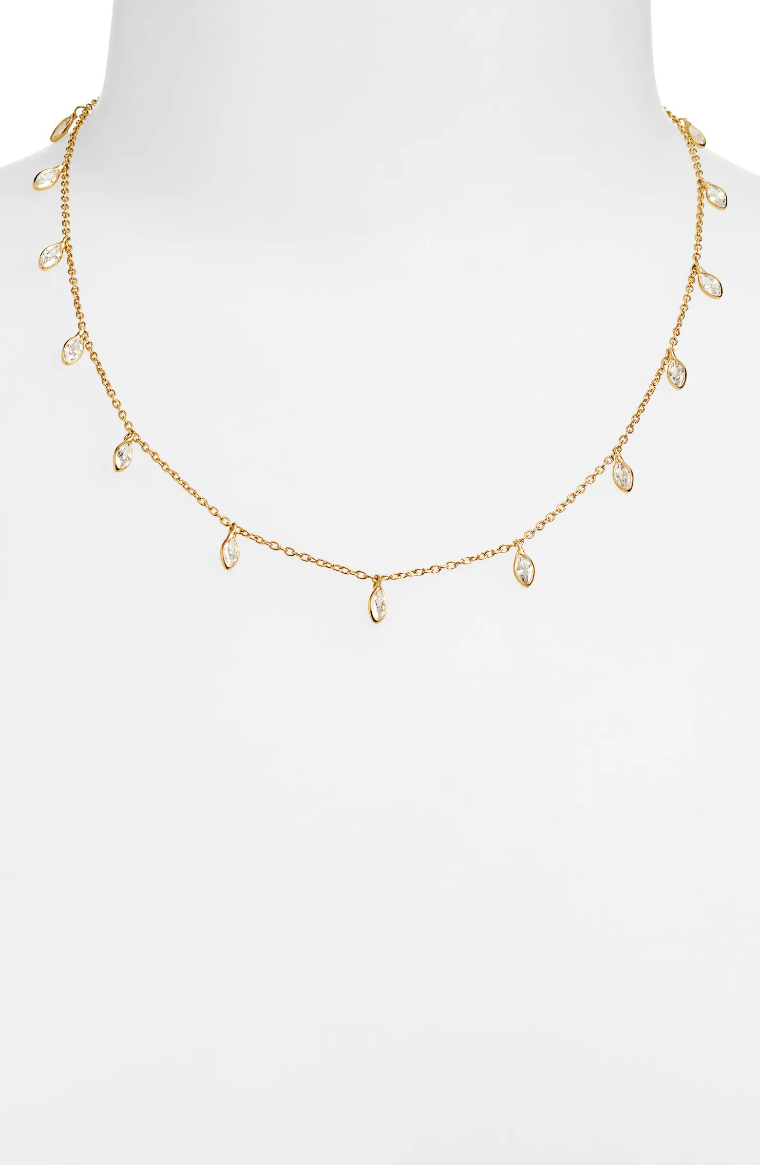 Malia Cubic Zirconia Necklace | Nordstrom