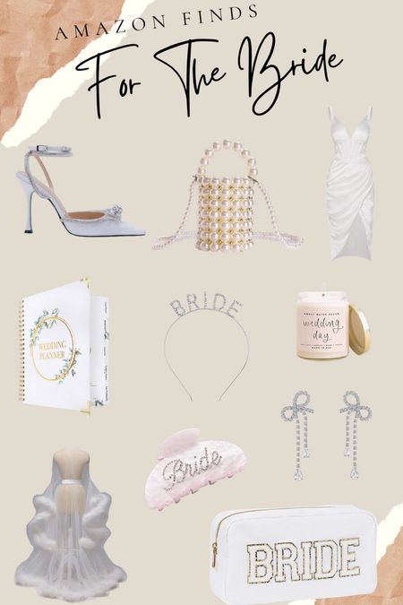 Amazon finds for the bride! 

#LTKwedding #LTKunder100 #LTKstyletip