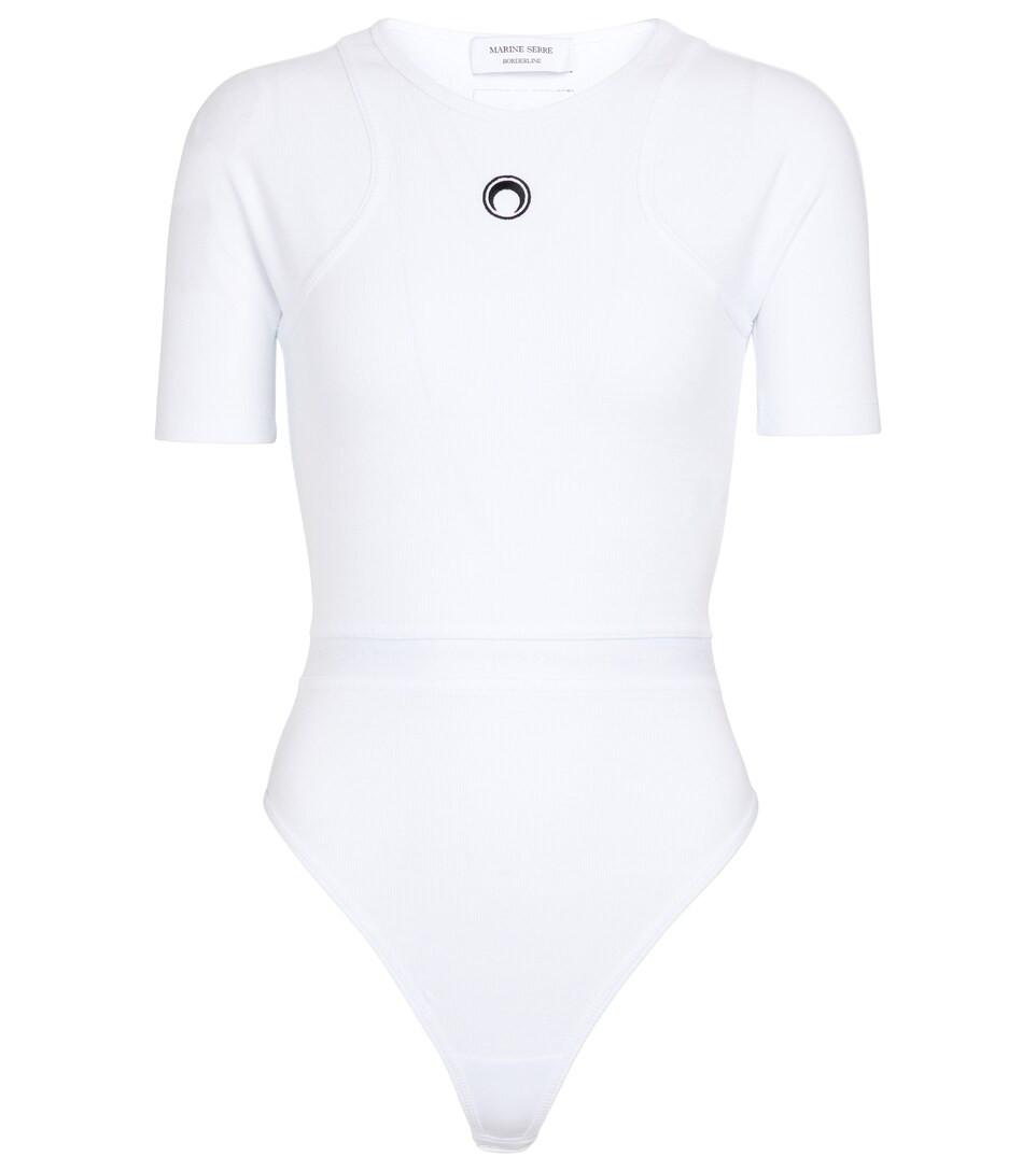 Ribbed-knit stretch-cotton bodysuit | Mytheresa (US/CA)