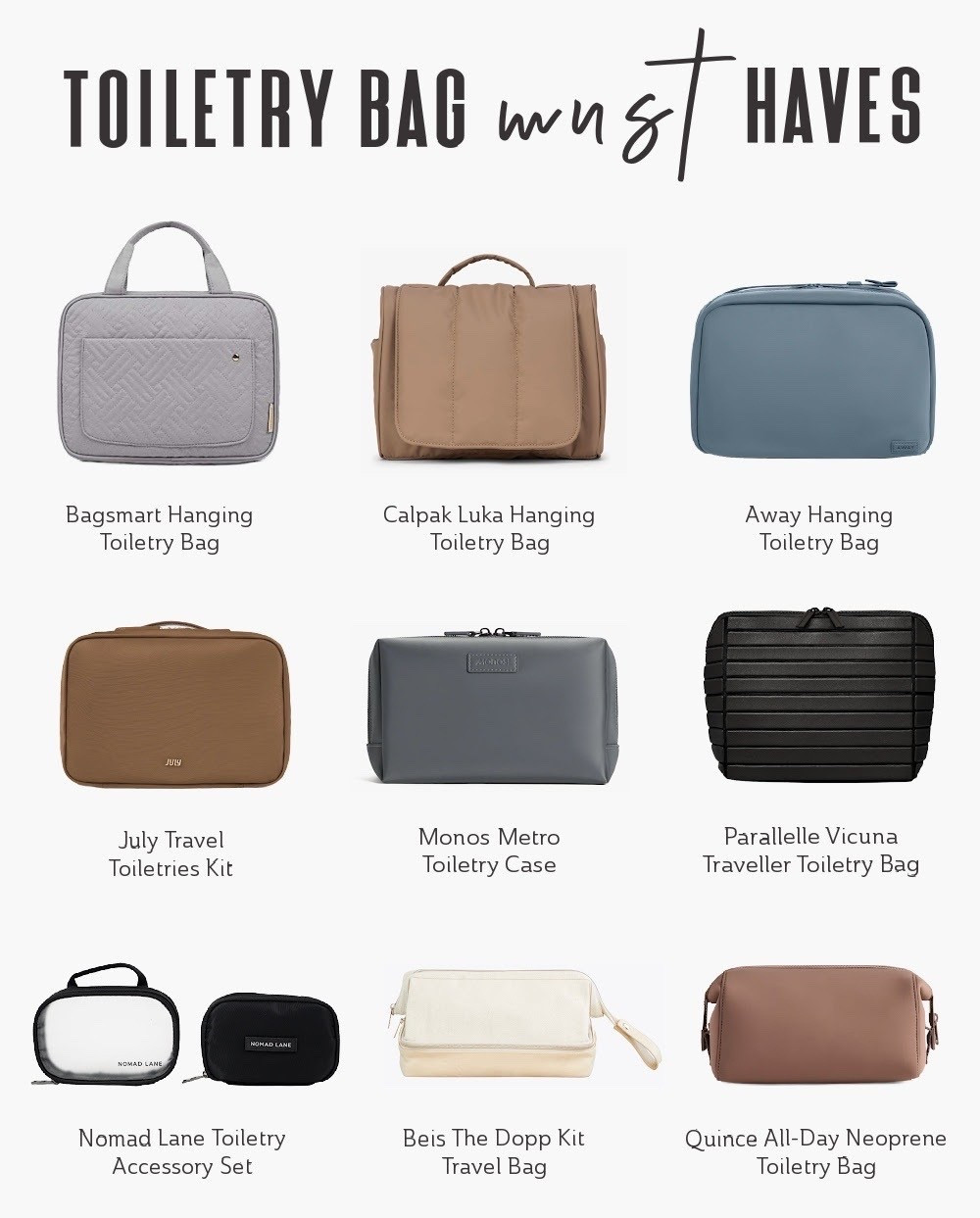 Here are the best toiletry bags for women so you can keep your beauty essentials and toiletries organized and secure throughout your travels! 👝🧴🧼💄 From compact organizers to spacious hanging travel toiletry bags there is an option for every frequent flyer! ✈️

Toiletry Bag for Travel, Hanging Toiletry Bag, Travel Toiletry Bags, Packing Toiletries, Toiletry Organization, Packable Toiletry Bag, Cosmetic Bag

#LTKTravel #LTKBeauty