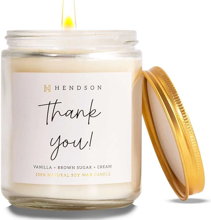 Thank You Gifts for Women - Thank You Candle Gifts Ideas for Friends, Coworkers, Boss, Employee, ... | Amazon (US)