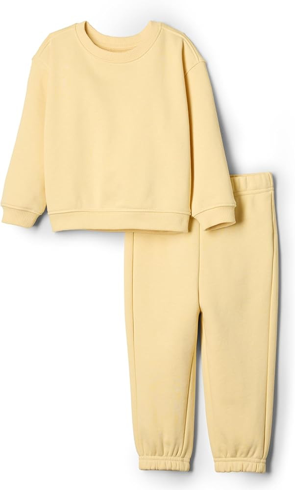 Amazon Essentials x Sofia Grainge Unisex Toddlers and Babies' Sweatshirt & Sweatpant Set | Amazon (US)