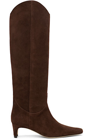 Brown Western Wally Tall Boots | SSENSE